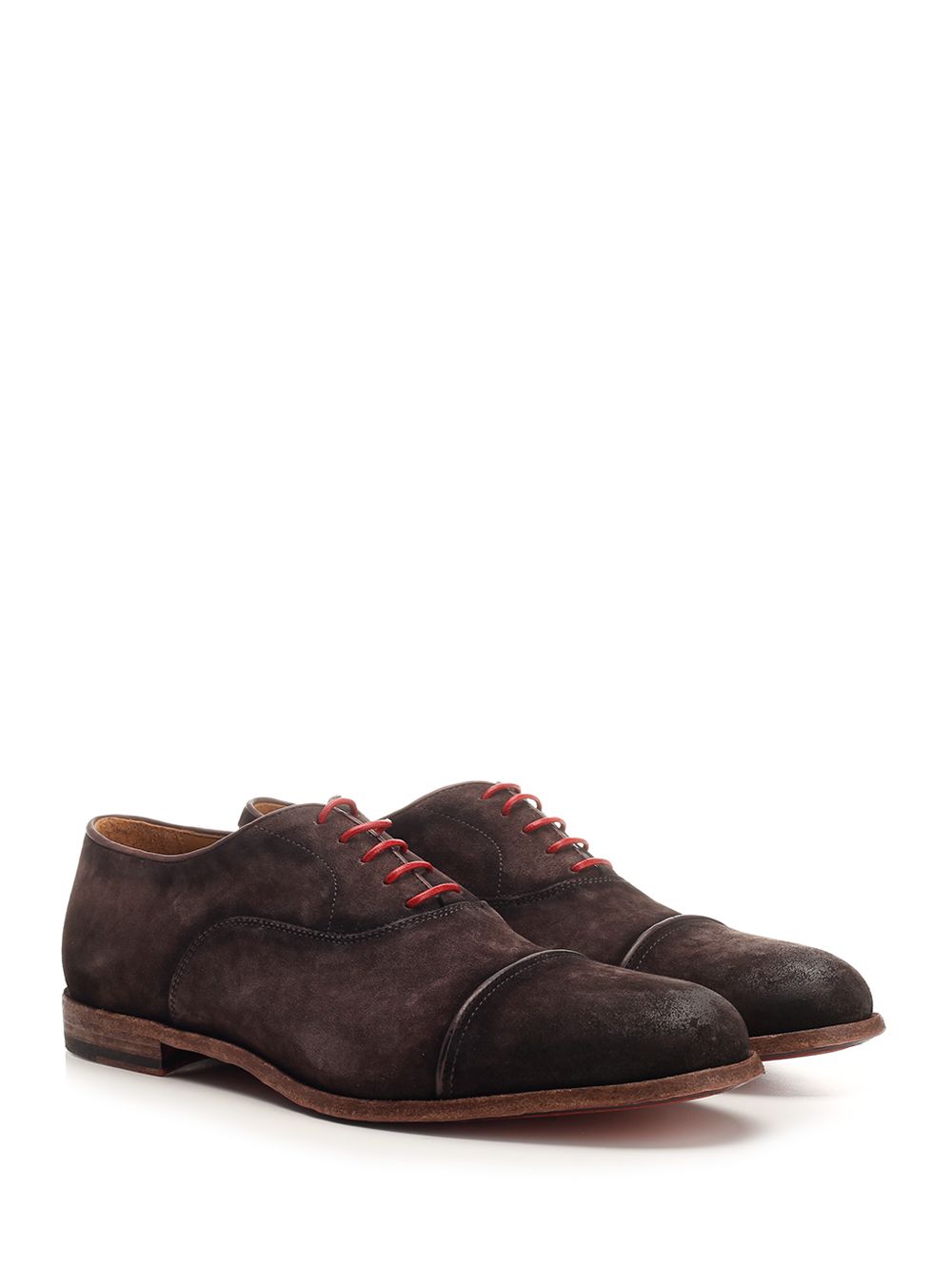 Corvari Derby Shoe In Suede Loafers - Brown | 303c3e009c6a6b9ba15cce1c9a2b6ecff74e3f9d