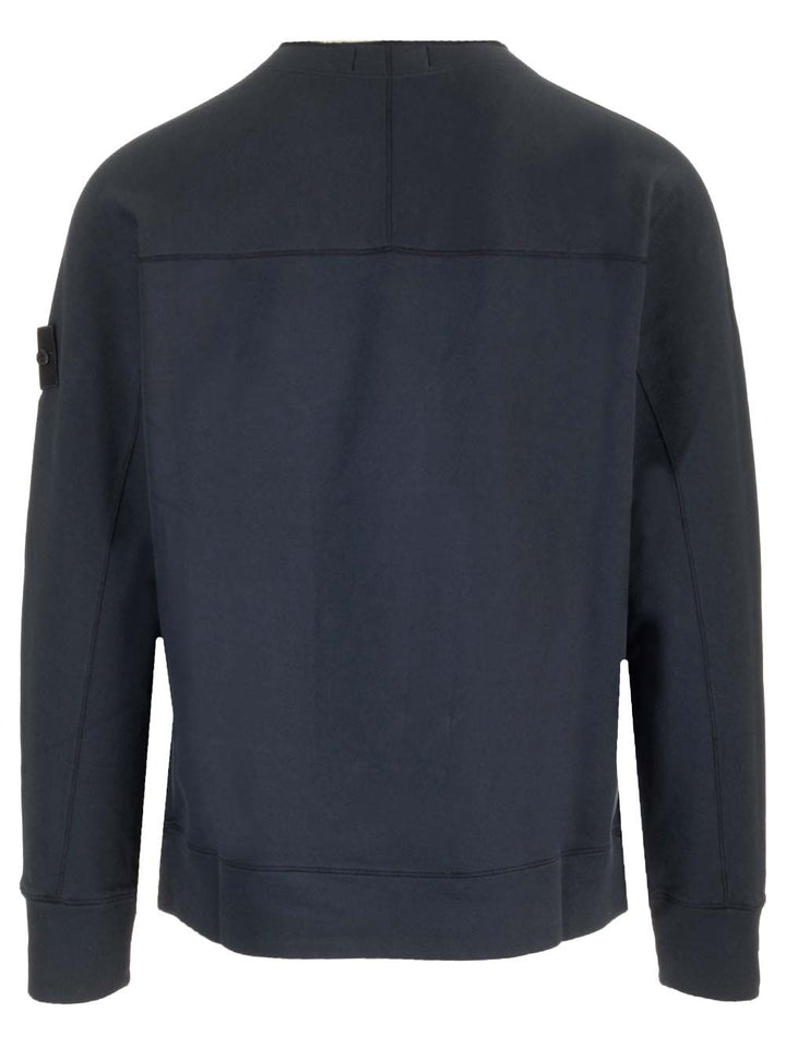 Stone Island Ghost Sweatshirts - Blue | f368ff0d3504cb505d07a53f70399a4e541212ed
