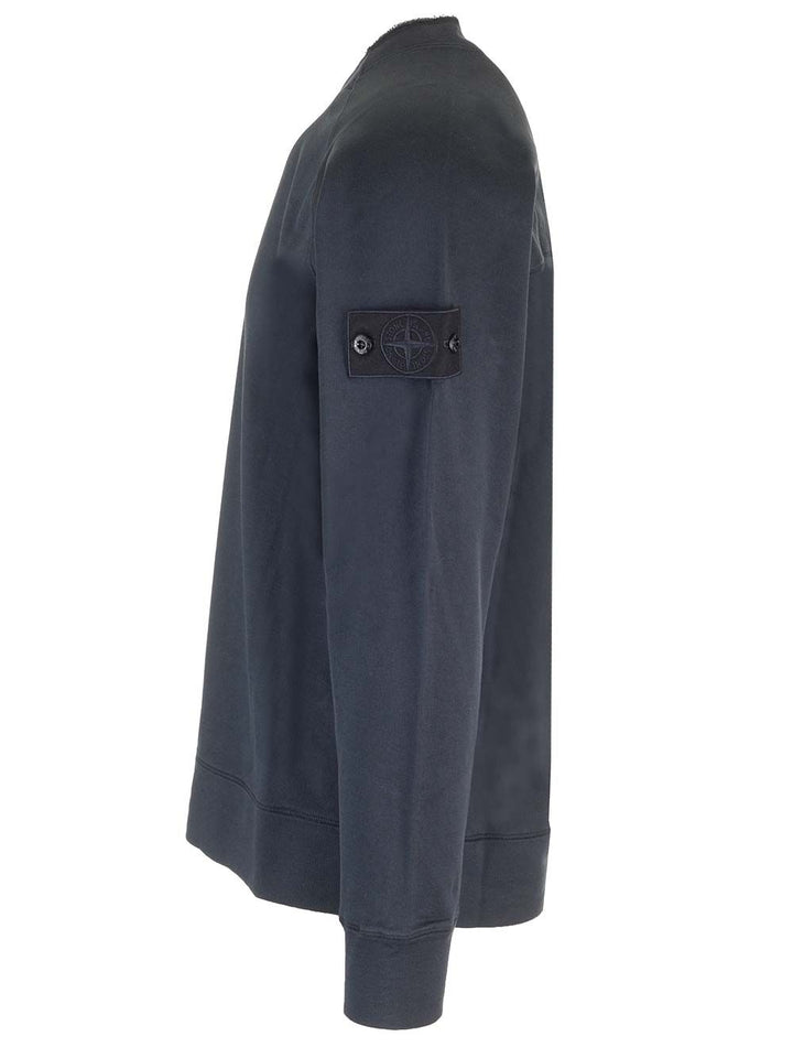 Stone Island Ghost Sweatshirts - Blue | 032a37097a2711d5240d3a99b8c89b8680a0e1a1