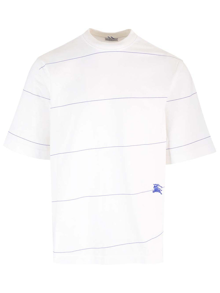 Burberry Cotton T-Shirt - White | 1bb5504423ed76052b6ea531225a9cc0de0744dd