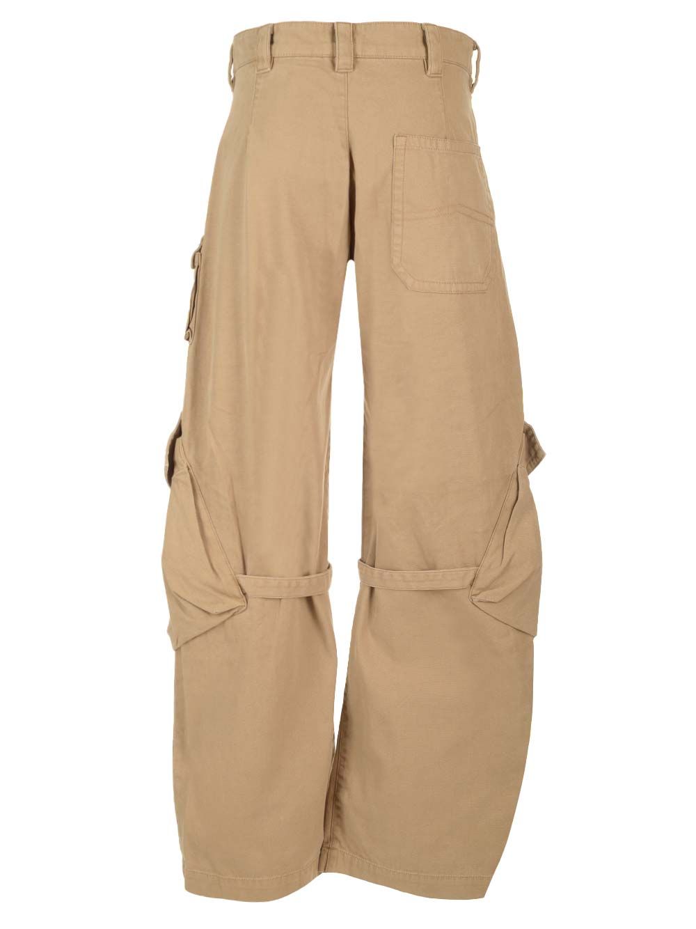 Acne Studios Ak0754 Ae5-Cold Beige Trousers - Beige | a0841c954e997b01b1fdb13194e29ec6db65e863