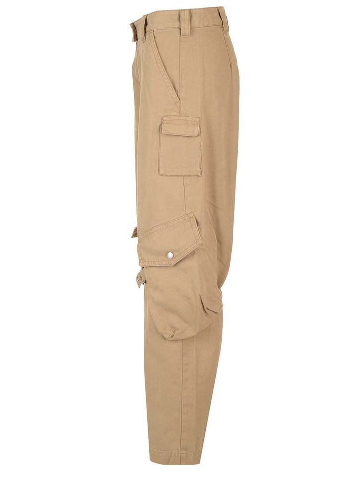 Acne Studios Ak0754 Ae5-Cold Beige Trousers - Beige | 099c7fa5c9b6bd6a01dd5e10b54c244a34822757