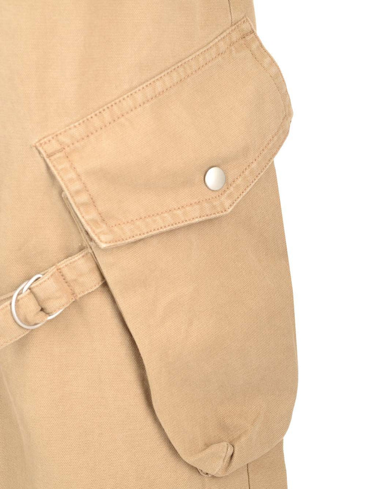 Acne Studios Ak0754 Ae5-Cold Beige Trousers - Beige | d9529e7741e37691256cdf6e66d3d6bf9083945d