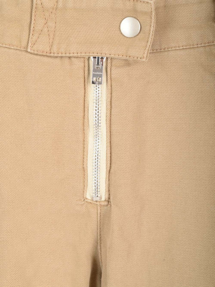 Acne Studios Ak0754 Ae5-Cold Beige Trousers - Beige | 1cecc547e0ad68aeab172dafc8ca3fd7b93cdb97