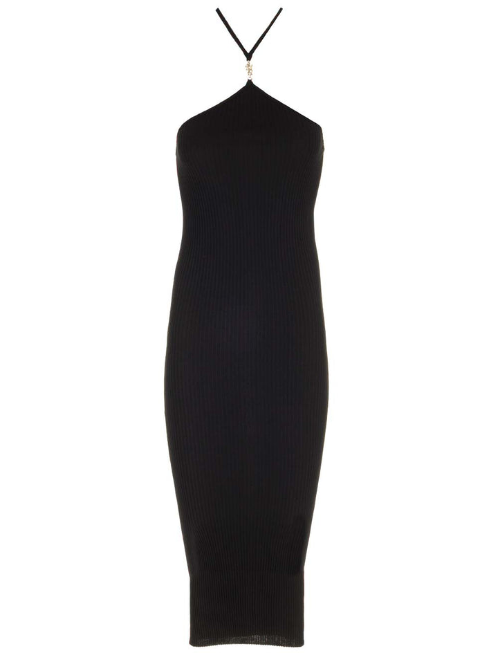 Amiri Ribbed Cotton Dresses - Black | 07316444d1c1182b34717582e0816007314b7953