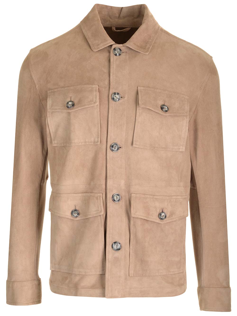 Saharian In Suede Jackets Beige