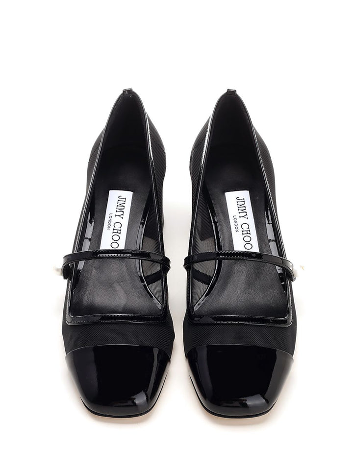 Jimmy Choo Elisa 45 Scarpe basse - Black | baf6ed01bba0b6f8a05e8f4290e88d6dc3219d43