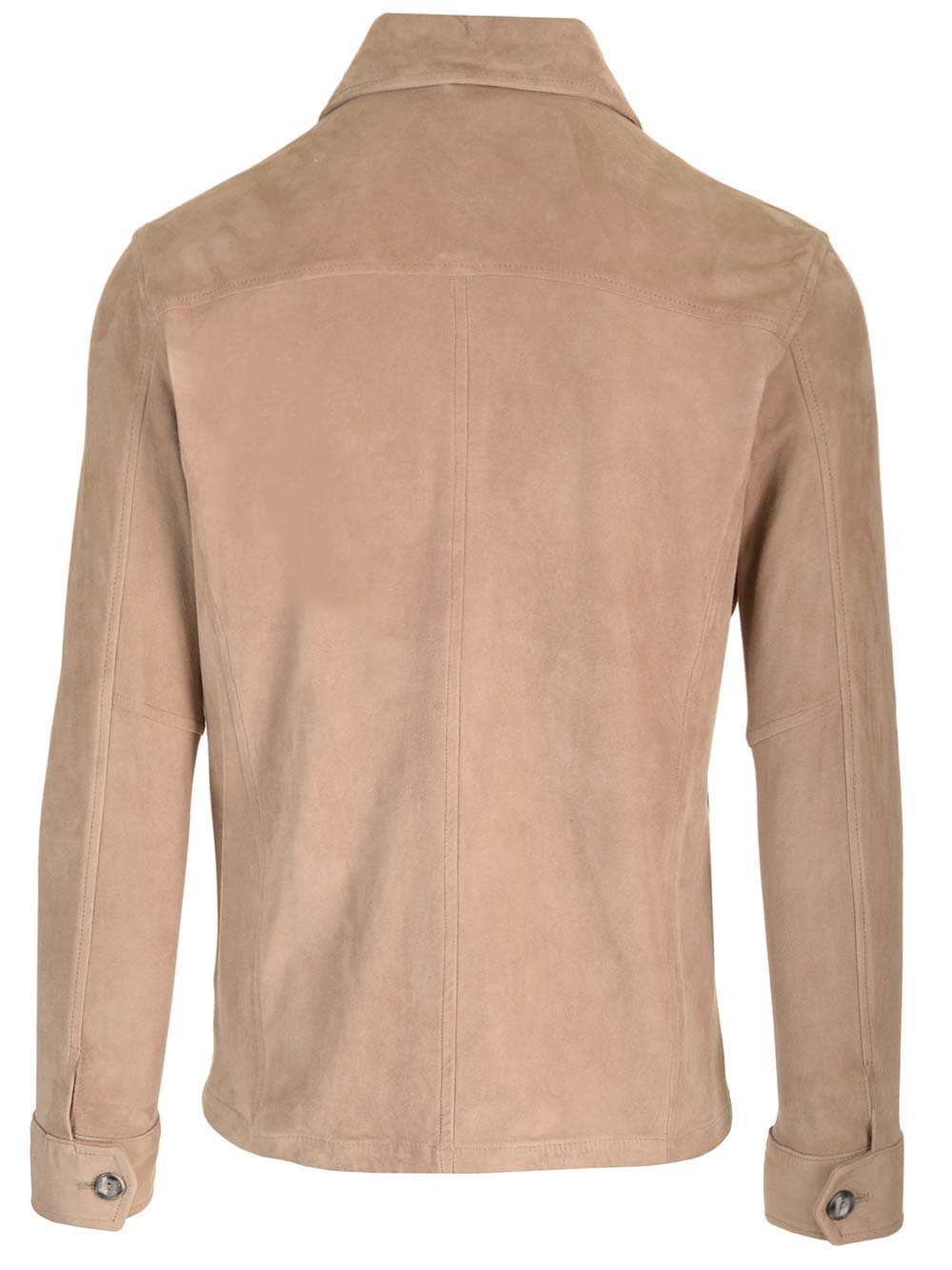 Al Duca D'Aosta 1902 Saharian In Suede Jackets - Beige | 26b61d7089966466903570851a9e3c1616ba358f