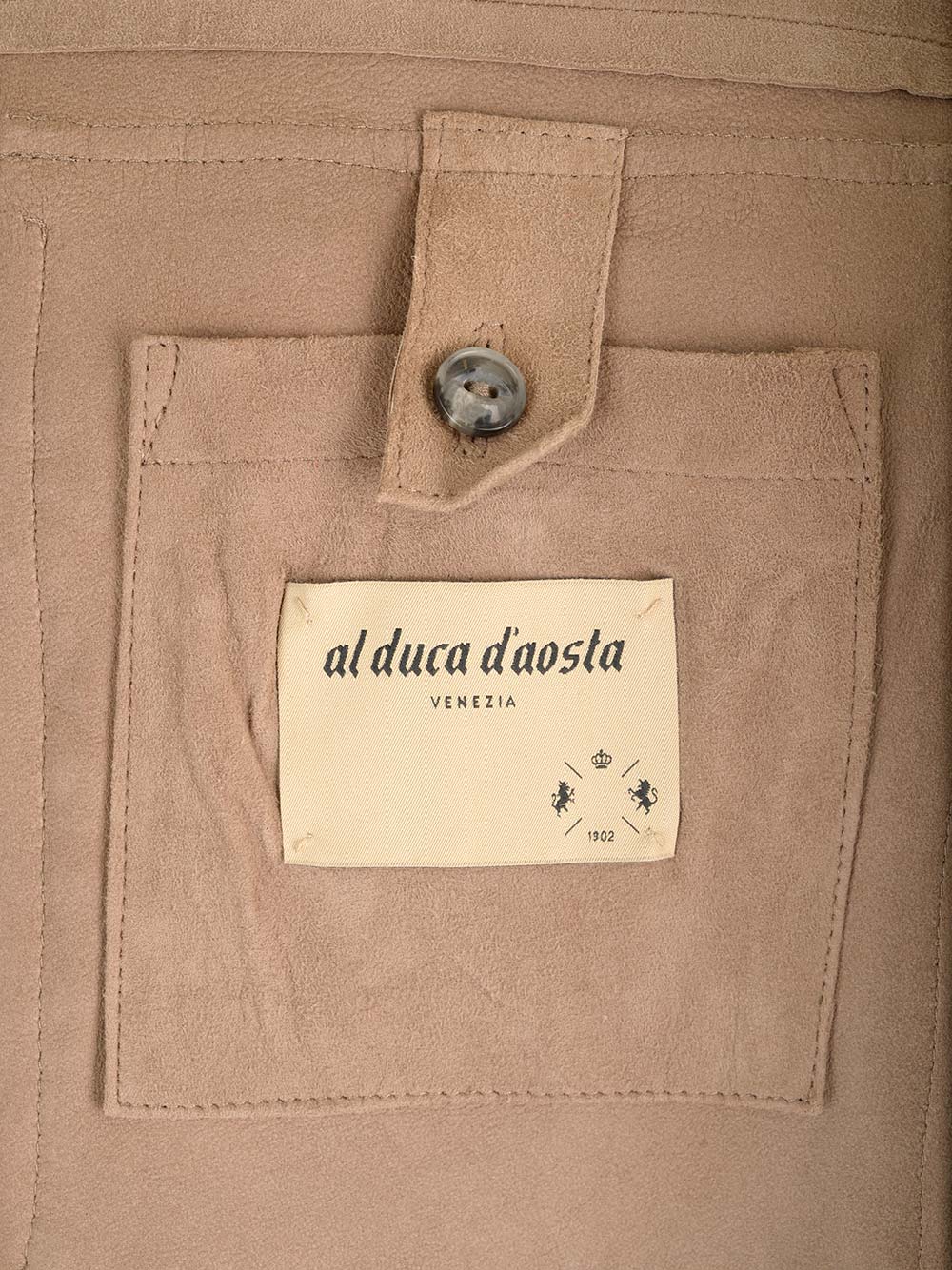 Al Duca D'Aosta 1902 Saharian In Suede Jackets - Beige | 903c51456b5b547a26d784b7672a8130edfb1fa9