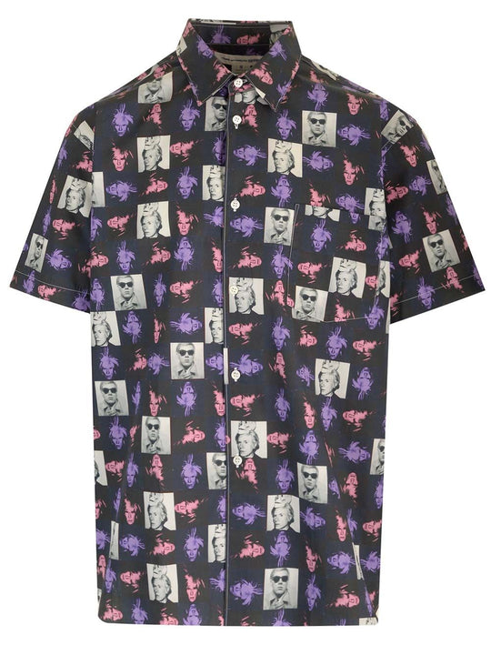 Cotton Causal Shirt Shirts White