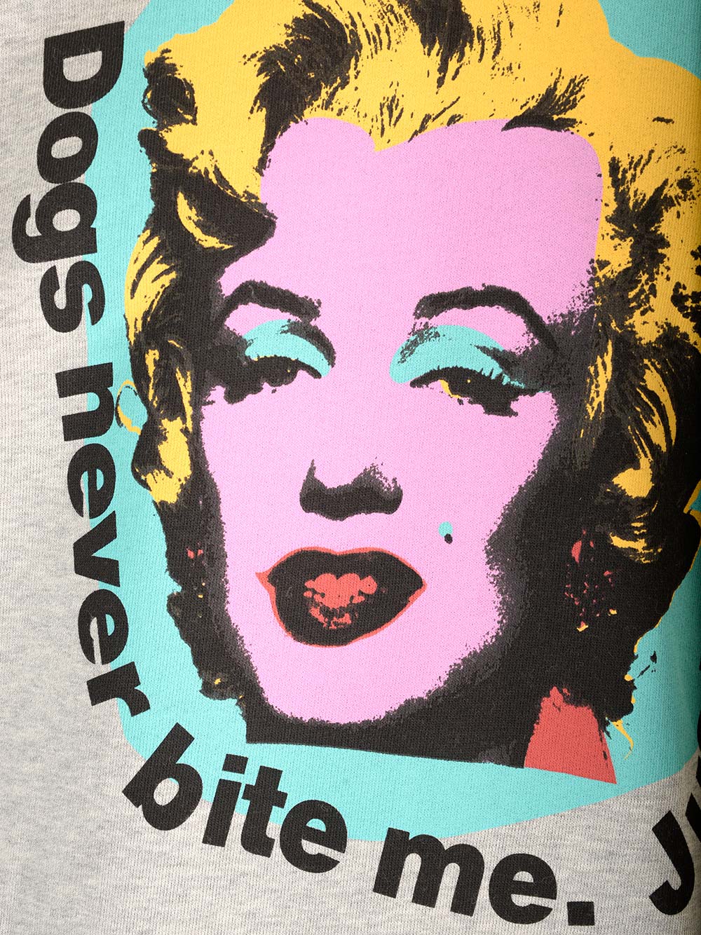 Comme Des GarçOns Shirt Sweatshirt With Marilyn Monroe Print Sweatshirts - Grey | 1a9bb1602370b329c3627b4e4a8de649ae47582f