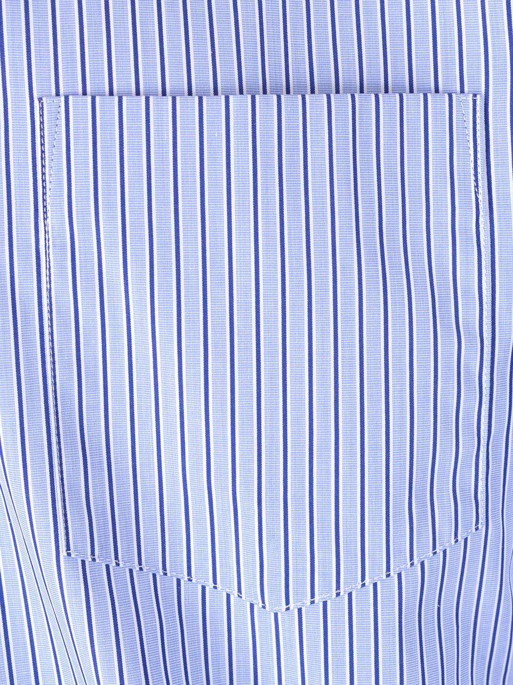 Comme Des GarçOns Shirt Striped Cotton Shirt classic - White | 172c8efa433df5e0fc874525f39d27a9e2c8b53c