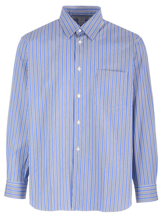 Striped Shirt Shirts Blue
