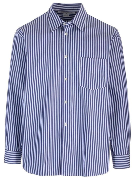 Striped Shirt Shirts Blue