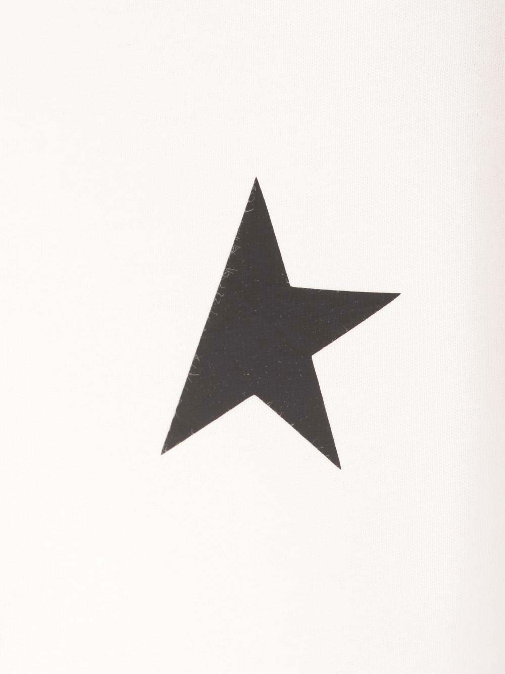 Golden Goose Deluxe Brand White  With Black Star T-Shirt - White | db7b76ce12d53bd180d270c945749ef5bed615c3