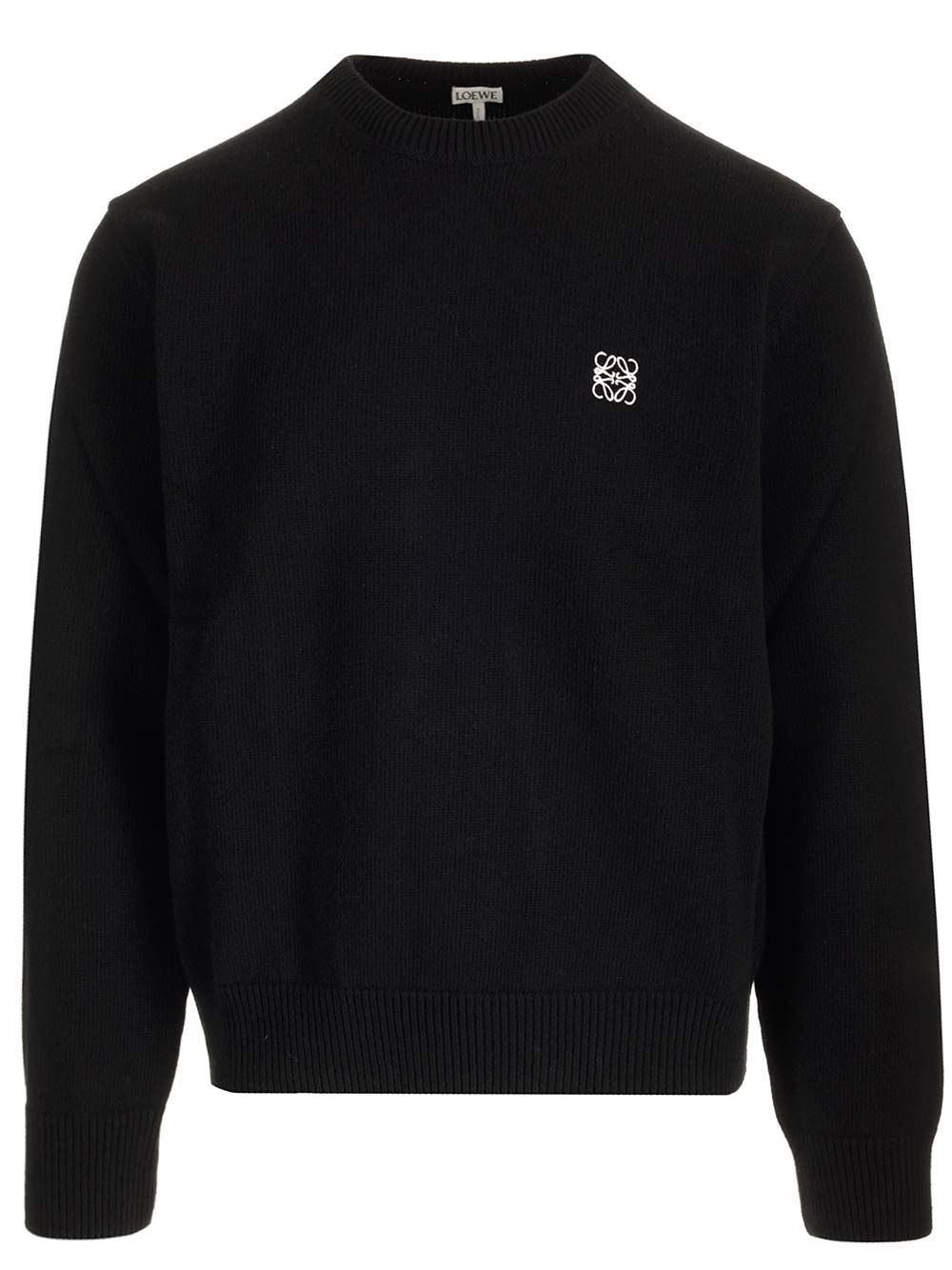 Loewe Wool Sweater Knitwear - Black | 4cda444cd206feb58dc7d73a363bc8cdfc185284