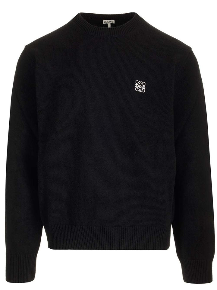 Loewe Wool Sweater Knitwear - Black | 4cda444cd206feb58dc7d73a363bc8cdfc185284