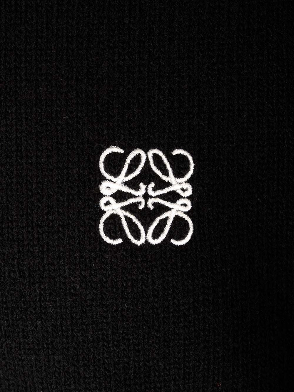 Loewe Wool Sweater Knitwear - Black | 11328006aaa83f4fc3c73d1ce6ec9c9112790b0a