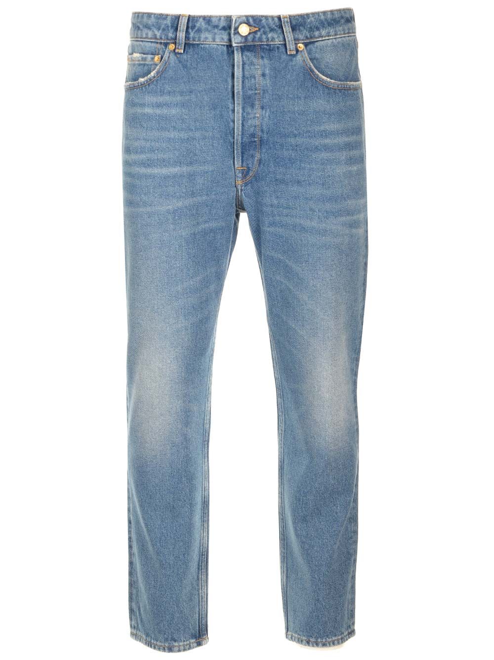 Golden Goose Deluxe Brand Golden Happy Jeans - Blue | 032299fb96a32f13e1d019558bbe1706403ee1d4