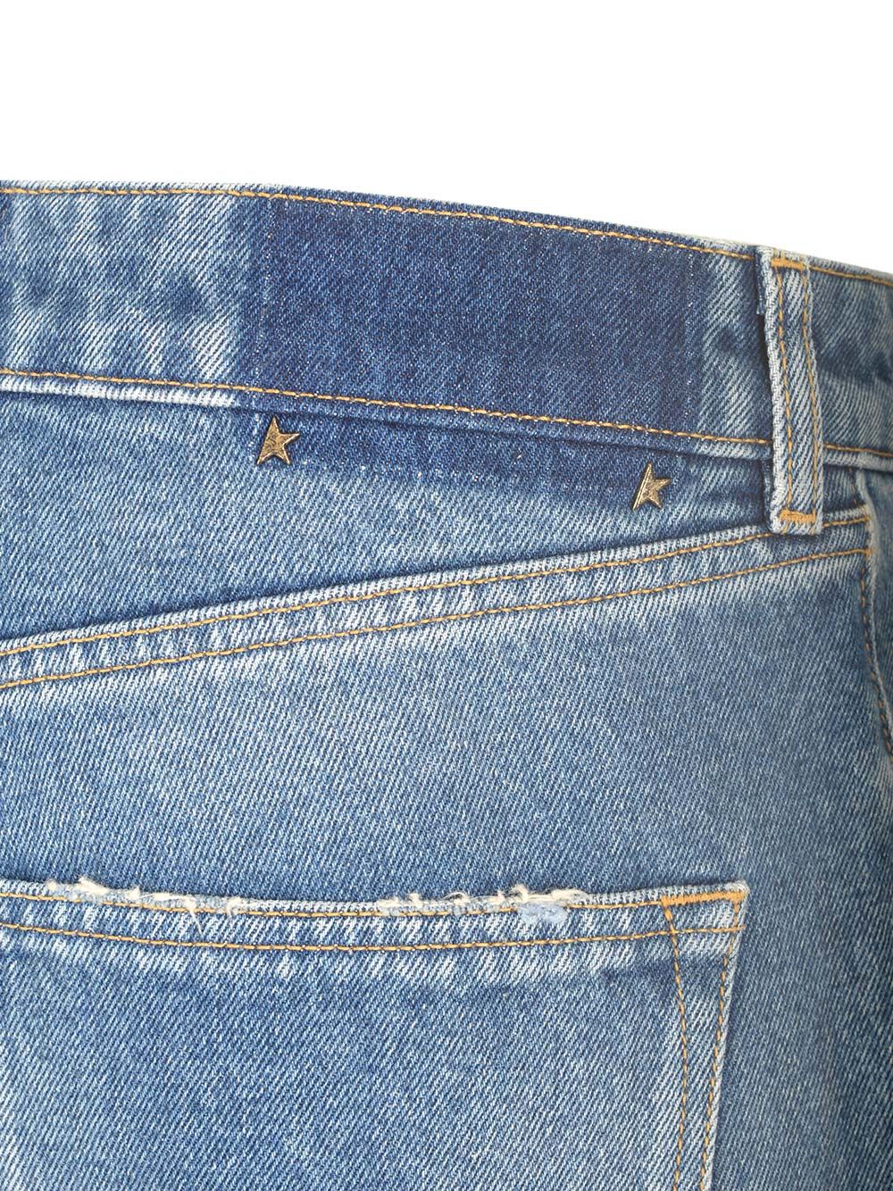 Golden Goose Deluxe Brand Golden Happy Jeans - Blue | 72e043b6c59ccbb2b9bbc7aa102a18f139cdb703