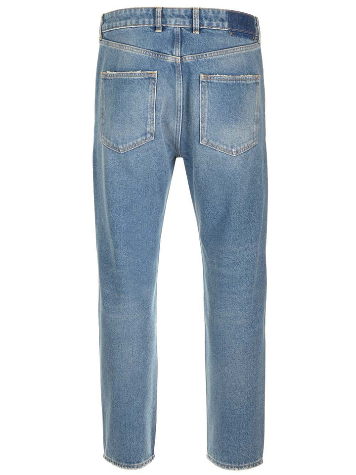 Golden Goose Deluxe Brand Golden Happy Jeans - Blue | 8b097005e608523100426f64ad053cb372b6aa6e