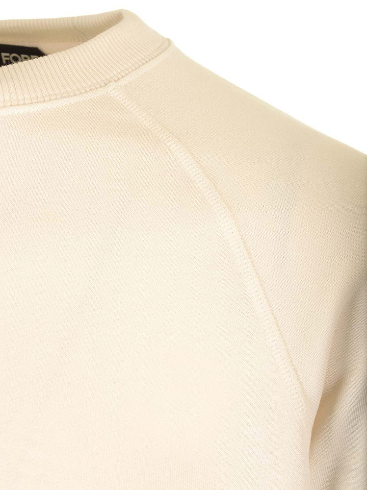 Tom Ford Lightweight Jersey Sweatshirt Sweatshirts - White | 4447a445fcda079aa7086ebc9cee5d33d7bf0937