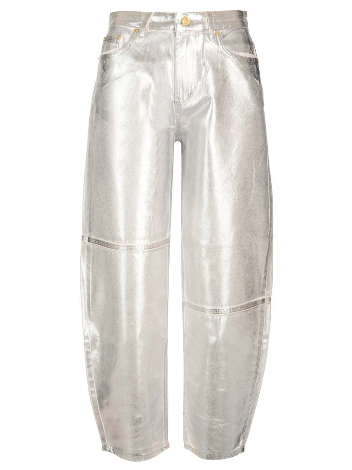 Ganni Stary Jeans - White | b10eaba0565454ef78bfab4ff8b374ca5fbb7e65