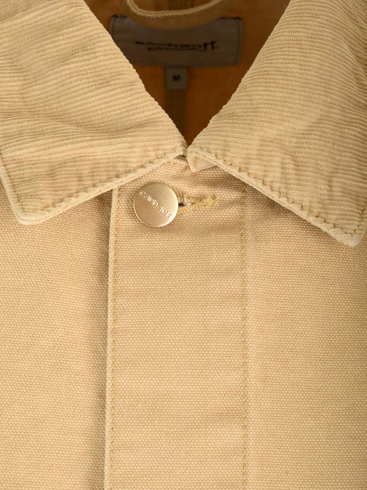 Carhartt Wip Michigan Jackets - Beige | 027eea32a228e5e8a86e4c5b79fa46fdc1e25a65