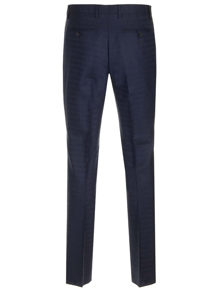 Etro Slim Fit Trousers - Blue | aa5e7f0bb3d87c317fa990437a8431ed2637ebcd