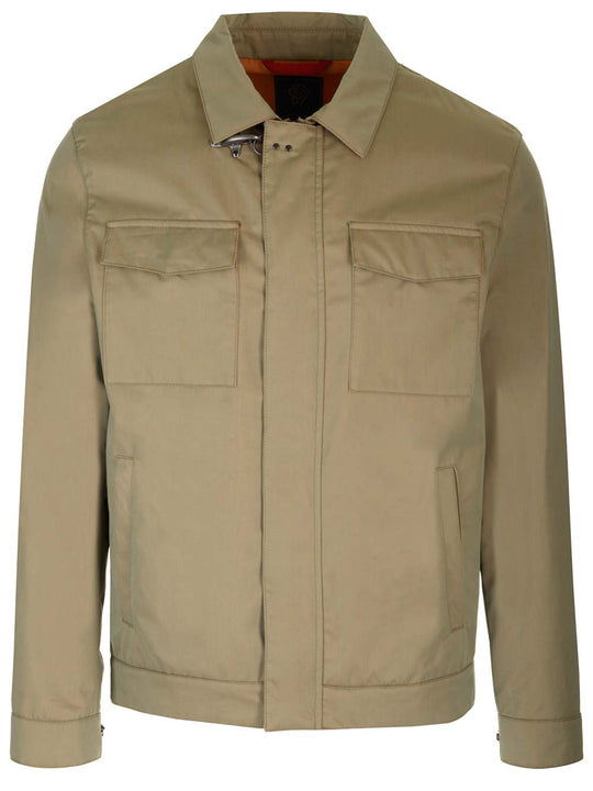 Cotton Field Jacket Jackets Green