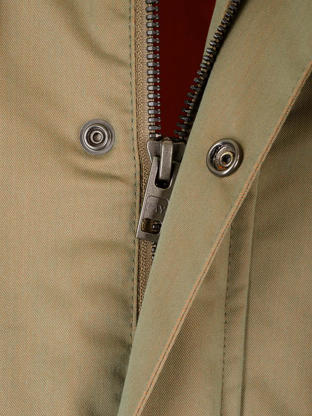 Fay Cotton Field Jacket Jackets - Green | d50c9c2d89d4201c9249451227d26be88fcc34a6