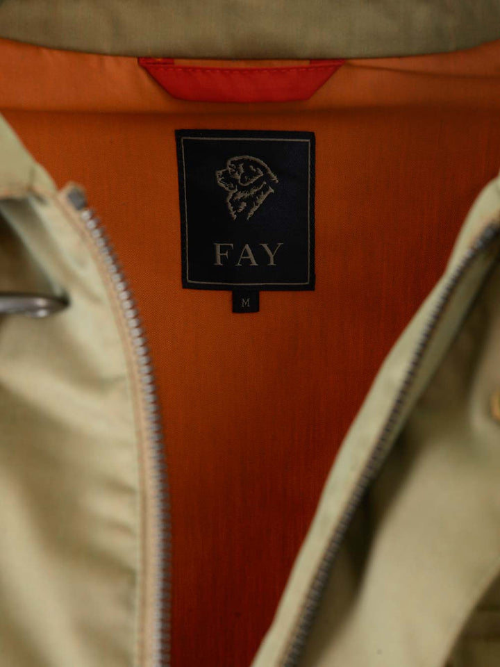 Fay Cotton Field Jacket Jackets - Green | fe6f2aae19897450bef5e7ee6cfb9b43e8b7b4c0