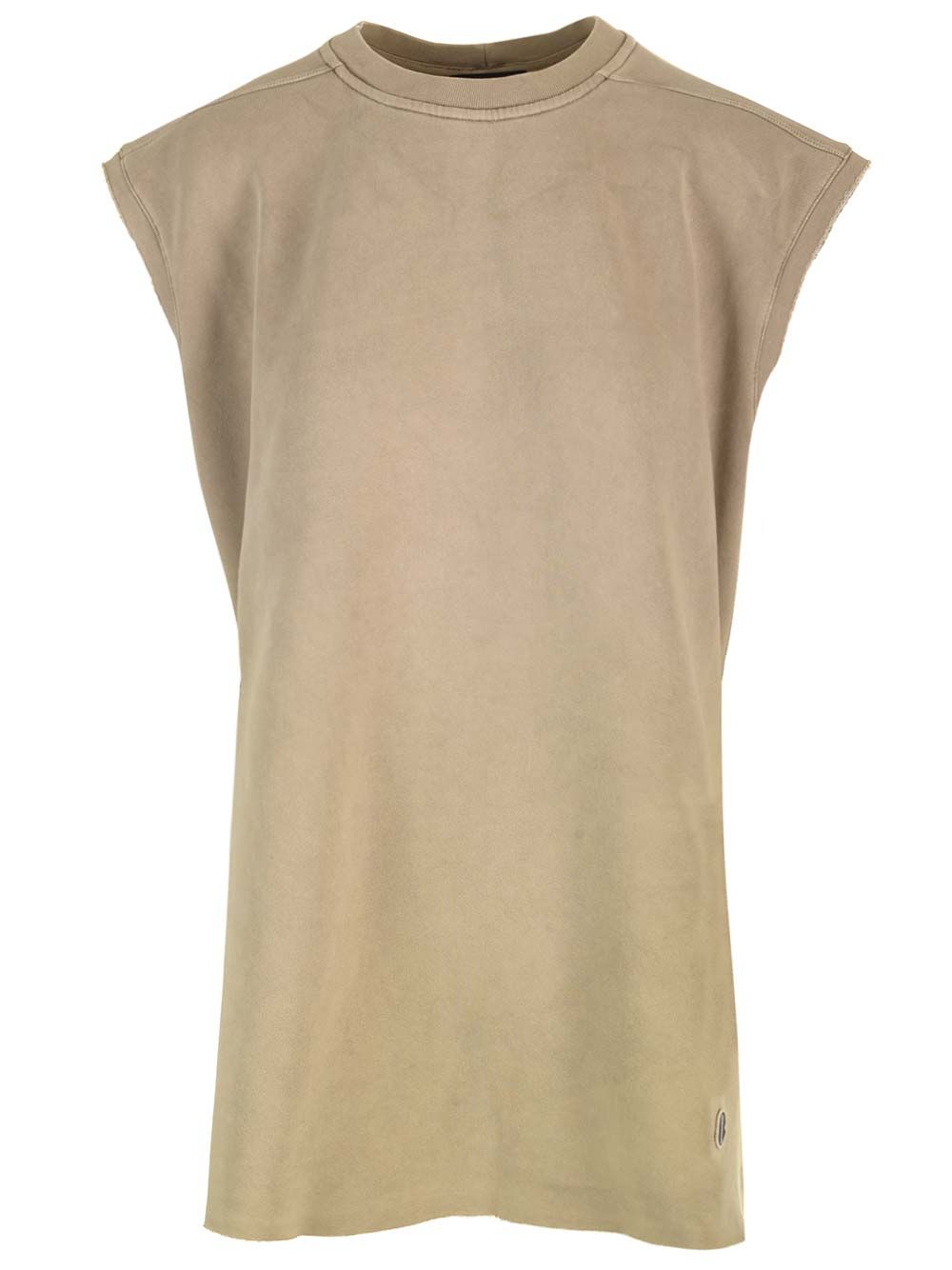 Moncler X Rick Owens Sleeveless Sweatshirt Sweatshirts - Green | 87d278c44193d46d3321eac988853d2aa9846061