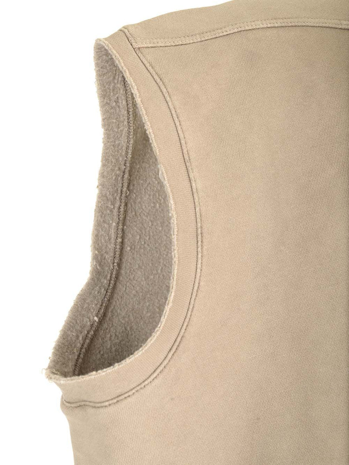 Moncler X Rick Owens Sleeveless Sweatshirt Tops - Green | a8f538bfe5e60497277fc6a20c06b5ab323cc8cc