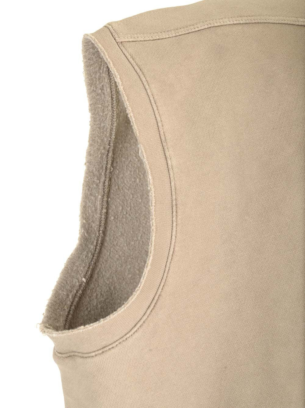 Moncler X Rick Owens Sleeveless Sweatshirt Sweatshirts - Green | a8f538bfe5e60497277fc6a20c06b5ab323cc8cc