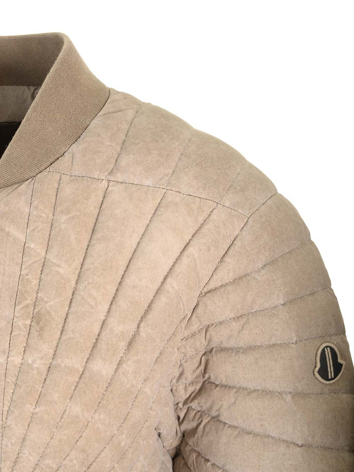 Moncler X Rick Owens Radiance Flight Coats - Beige | 955e58e44633d504f75a4e94fe3b15588efe6c71
