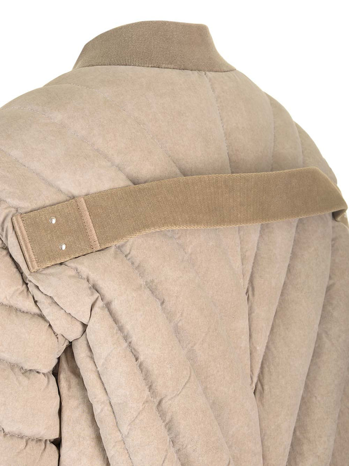 Moncler X Rick Owens Radiance Flight Coats - Beige | d6b036f58bebe49c6ddd94735fc2ee4615ce4da6