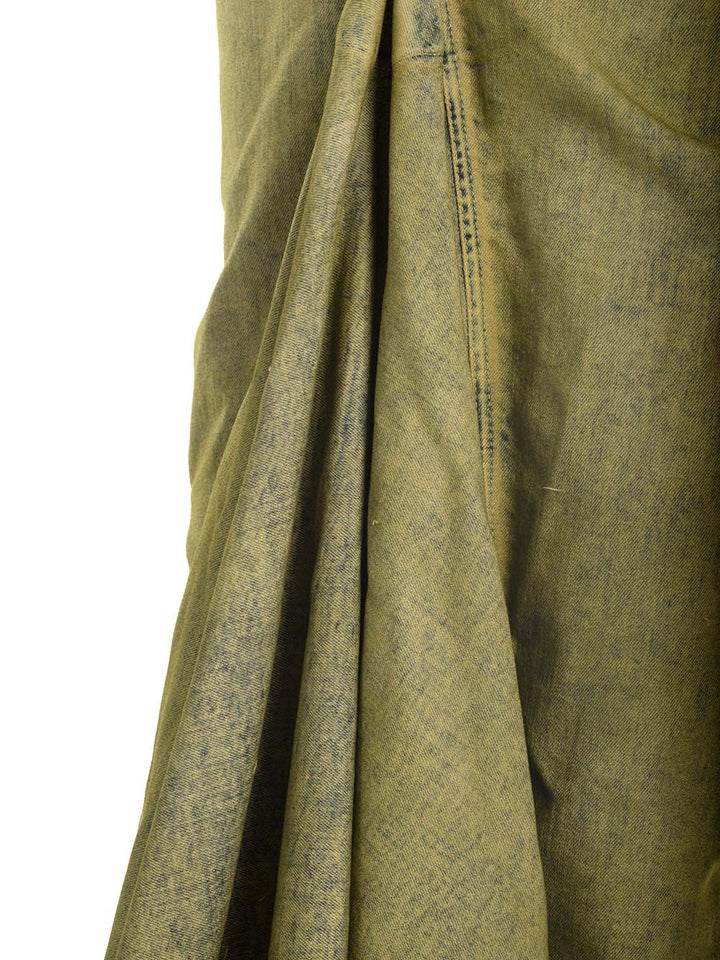 Moncler X Rick Owens Denim Mermaid Skirt Skirts - Green | ae32e09be09b1959a4e6b20127df3245df07261e
