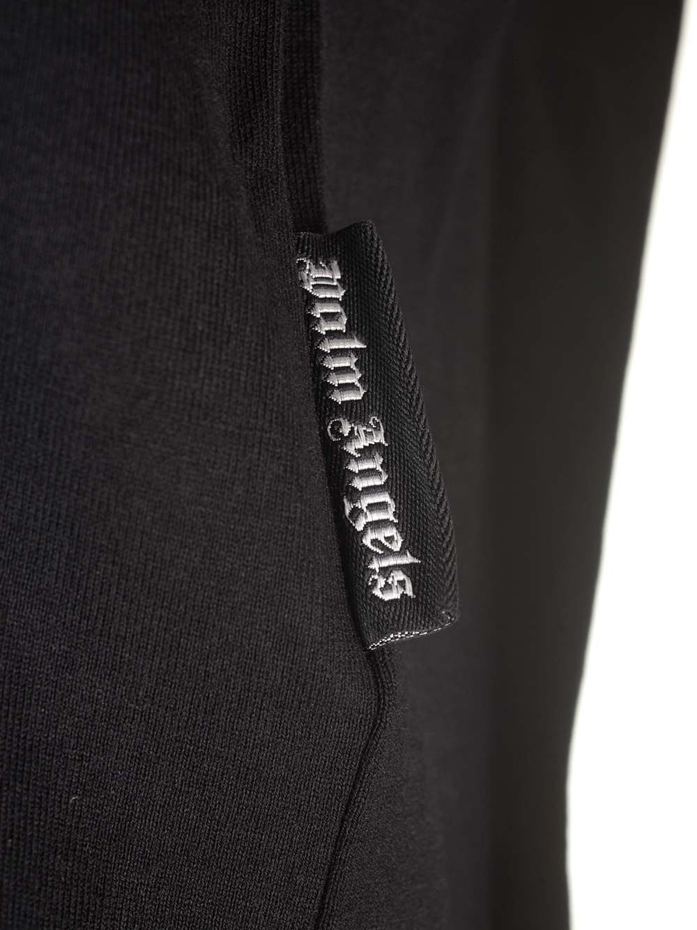Palm Angels Black  With Monogram T-Shirt - Black | b880d1c5529cabb6bb04f53d82cf331513fe6744