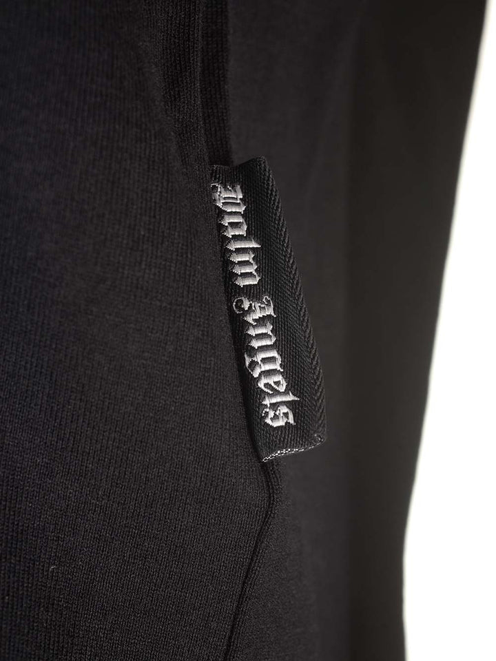 Palm Angels Black  With Monogram T-Shirt - Black | b880d1c5529cabb6bb04f53d82cf331513fe6744