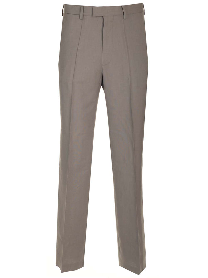 Mm6 Maison Margiela Tailored Wool Trousers - Brown | c1a638cee304cb422e88aab344c5a04151690173