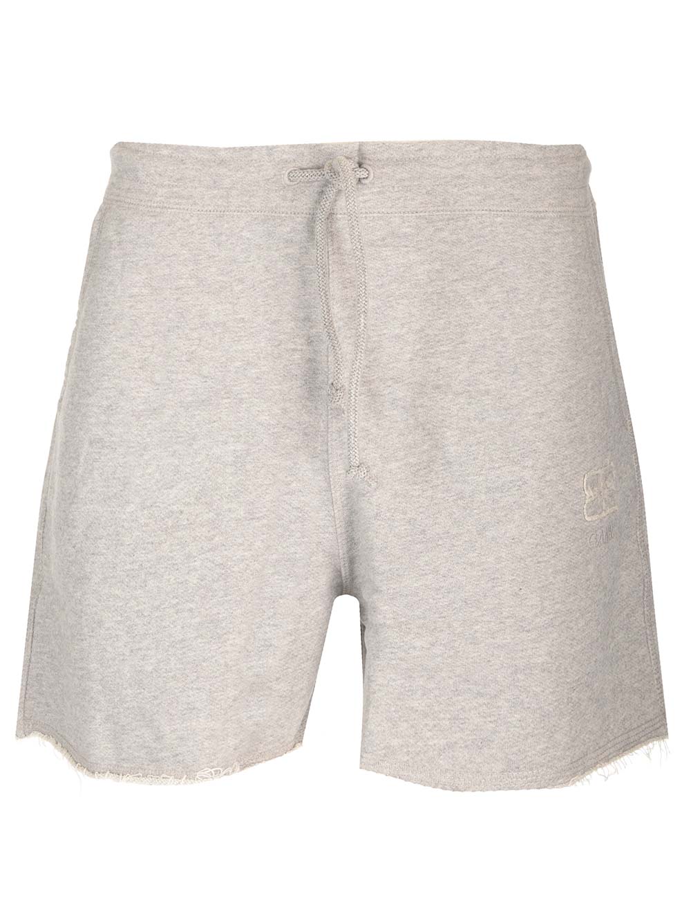 Ganni Grey Shorts With Drawstring Trousers - Grey | 8b1dd7225ad74ff9a352e935c34dad5046305845