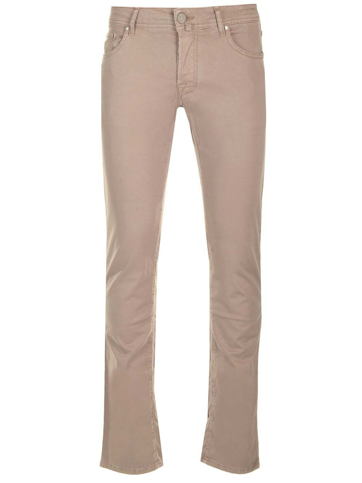 Jacob Cohen Nick Trousers - Beige | a2b2a1fb7609e9054ce72d4c17fb2e06b352ab38
