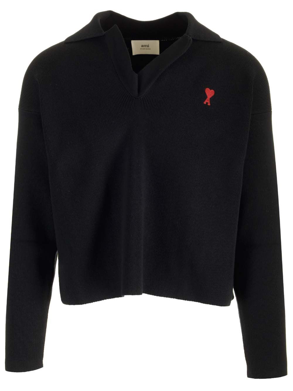 Ami Ami De Coeur Knitwear - Black | 2fca5525db076ccedaf989380411c20ee2364ead