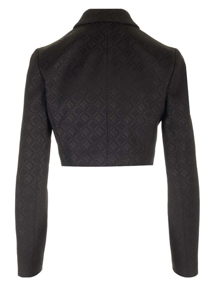 Marine Serre Moon Diamond Jackets - Black | 80337000a84ea6651e1b3a6b4331172a9acd4ad3