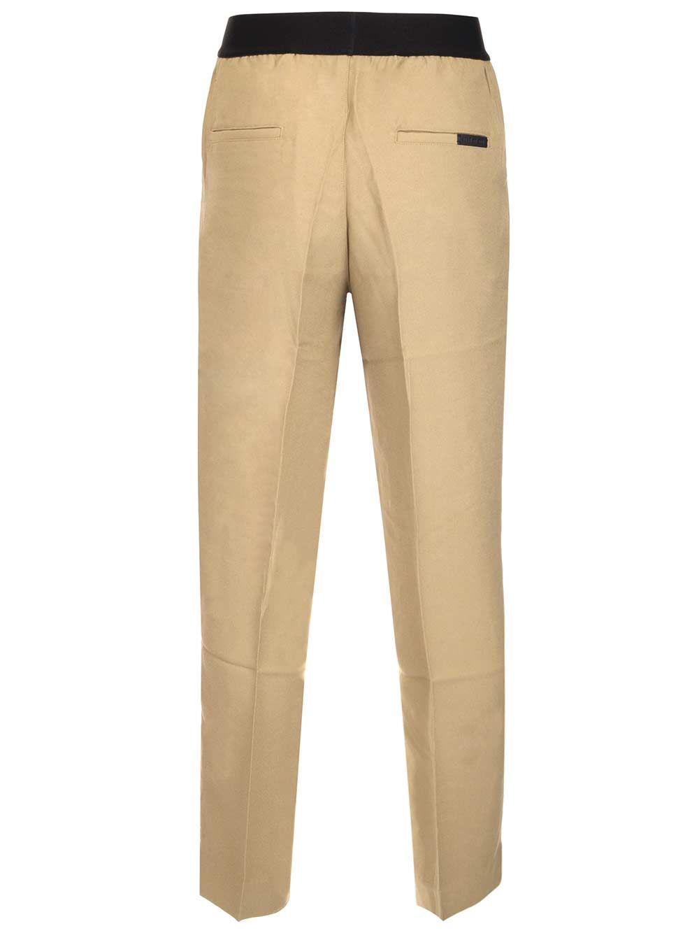 Fear Of God Beige Cotton Trousers - Beige | a6e49612895f18ae93aee59f92e57288b9cec616