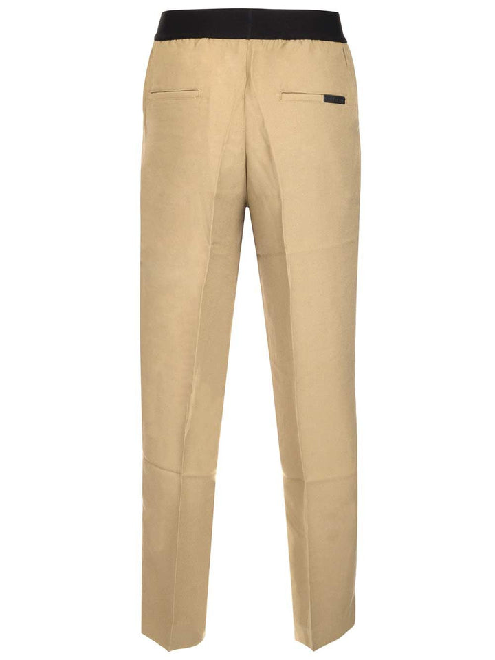 Fear Of God Beige Cotton Trousers - Beige | a6e49612895f18ae93aee59f92e57288b9cec616