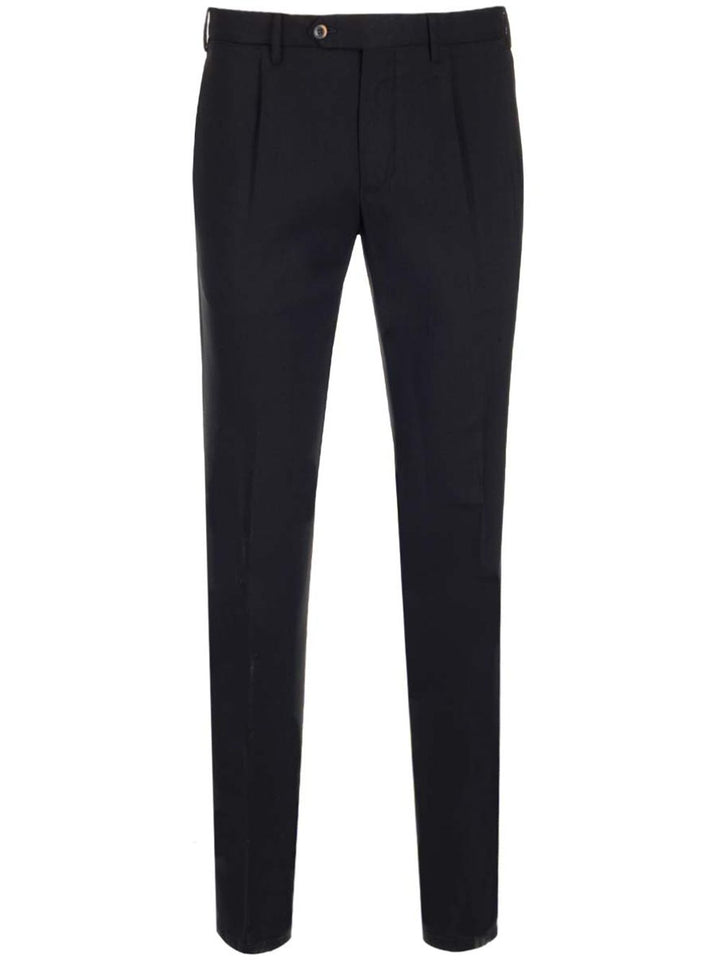 Al Duca D'Aosta Black Trousers - Black | 0e24afd9ab93fc77d50bf10dbccc28dc60ca27bb