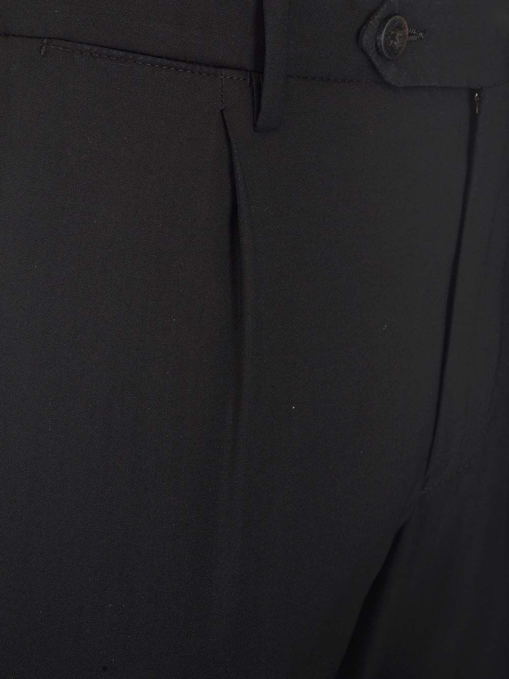 Al Duca D'Aosta Black Trousers - Black | 802d93bccd620d1d3420b0a5bdb7f535add3f42c