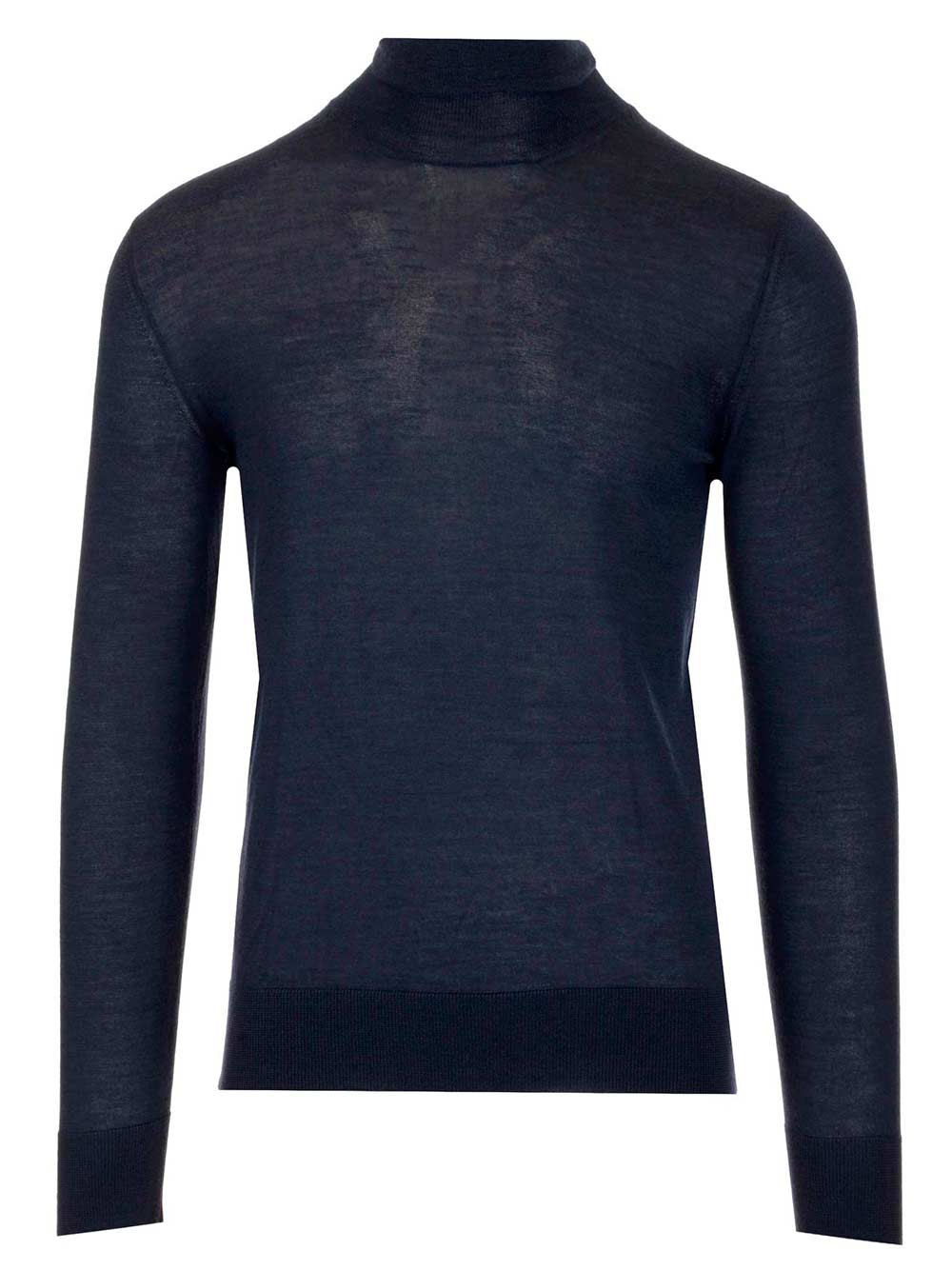 Al Duca D'Aosta Blue Turtleneck Knitwear - Blue | 859f16f79f6714315ea34b14f157d9cf476c11f1
